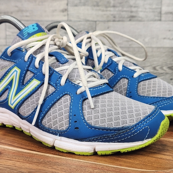New Balance 550 v3 Womens Gray Blue Mesh Running Shoes Size 6.5 B WE550BG3 - Picture 2 of 16